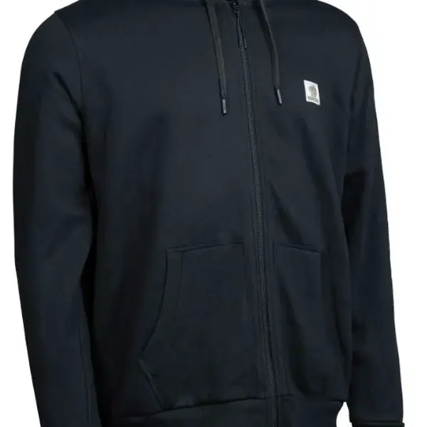 Nash mikina make it happen badge zipped hoody black - xxxl