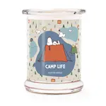 VONNÁ SVÍČKA Vícebarevná Camp Life ve skle 250 g