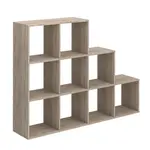 Vicco SCHODIŠŤOVÝ REGÁL Sonoma 142.4 x 107.8 cm