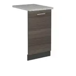 Vicco ČELNÍ PANEL MYČKY R-Line Ušlechtilá šedá 45 cm s pracovní deskou