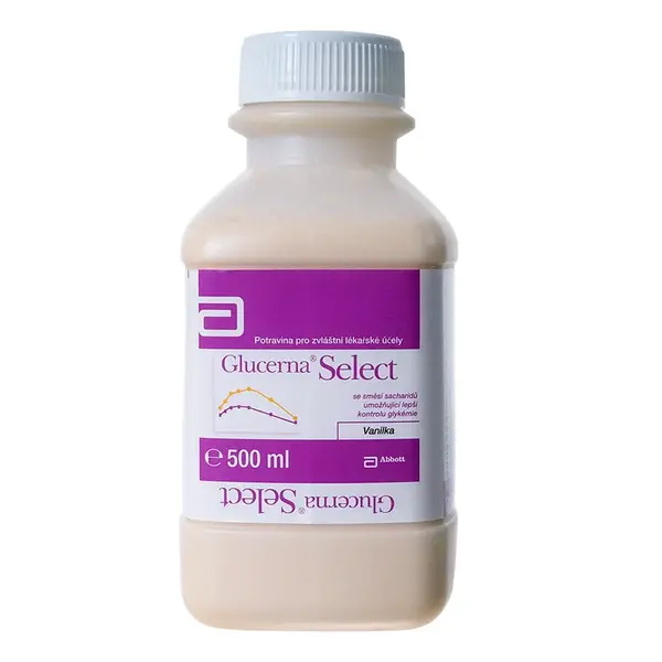 GLUCERNA select vanilková příchuť roztok 500 ml
