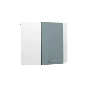 Vicco ROHOVÝ VĚŠÁK NA STĚNU R-Line Modrošedá 57 cm