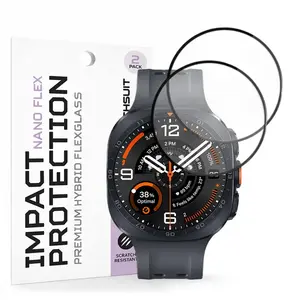 Techsuit Nano Flex, Samsung Galaxy Watch Ultra 2, 2 kusy, černé