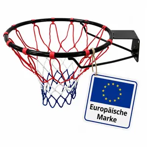Relaxdays OBRÚČ Černá pro montáž na zeď 45 cm