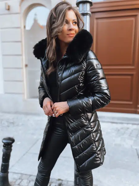 Dámská bunda s kapucí RAINBOR Barva černá DSTREET