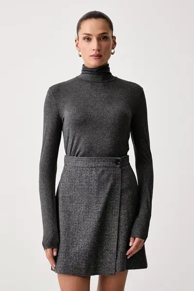 Weekend Max Mara  tričko s dlouhým rukávem dámské s viskózou WKDMULTIF