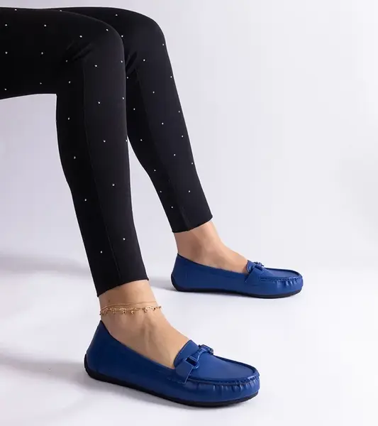 Gemre Blue classic eco leather loafers Pelayo