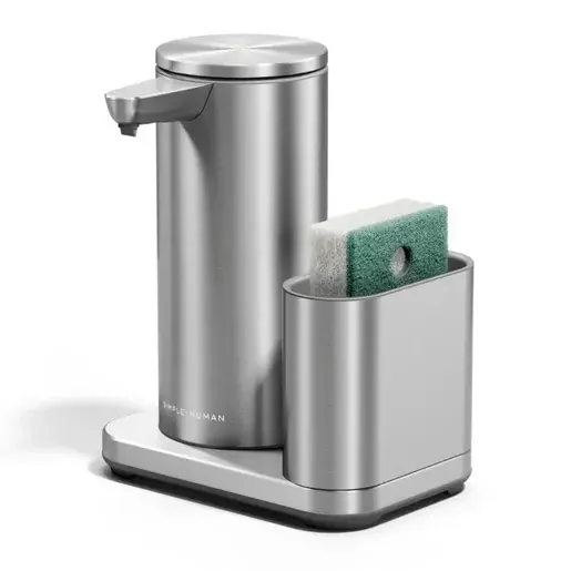 Dávkovač Simplehuman s držiakom nerez ST1086