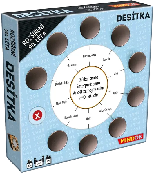 Desítka: rozšíření 90. léta - Martinex