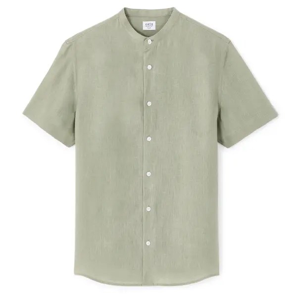 Celio Lněná košile Damaopoc - Pánské