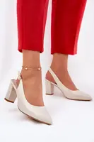 Pohodlné lodičky na podpatku Sergio Leone