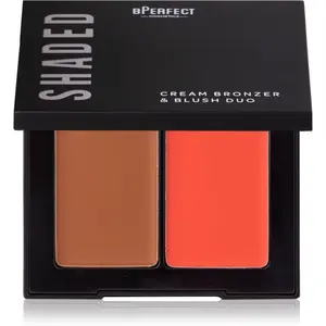 BPerfect Shaded Cream Bronzer & Blush Duo bronzer a lícenka odtieň 02 Medium 7 g