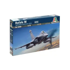 Model Kit letadlo 1319 - RAFALE M OPERATIONS extérieures 2011 (1:72)