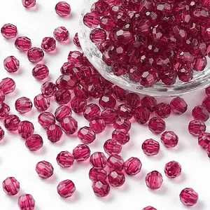Transparent Acrylic Beads