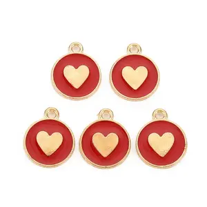 Alloy Enamel Pendants