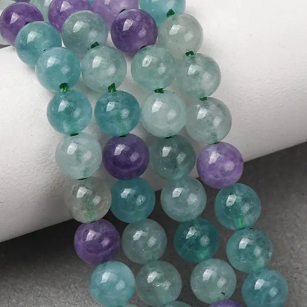 Dyed Natural Malaysia Jade Beads Strands
