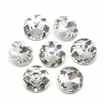 Pointed Back Glass Rhinestone Cabochons