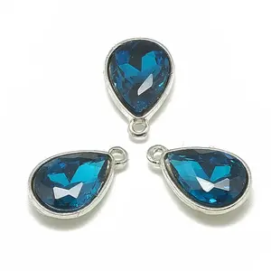 Alloy Glass Pendants