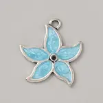 Ocean Theme Alloy Enamel Pendants