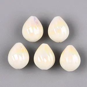 UV Plating Opaque Acrylic Beads