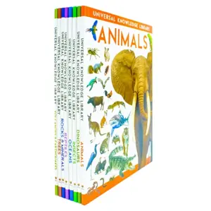 Universal Knowledge Library: Animals and Nature; 8-Book Set - Thadha Salma