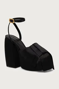 MARC JACOBS  sandály na sloupku THE BOW PLATFORM HEEL