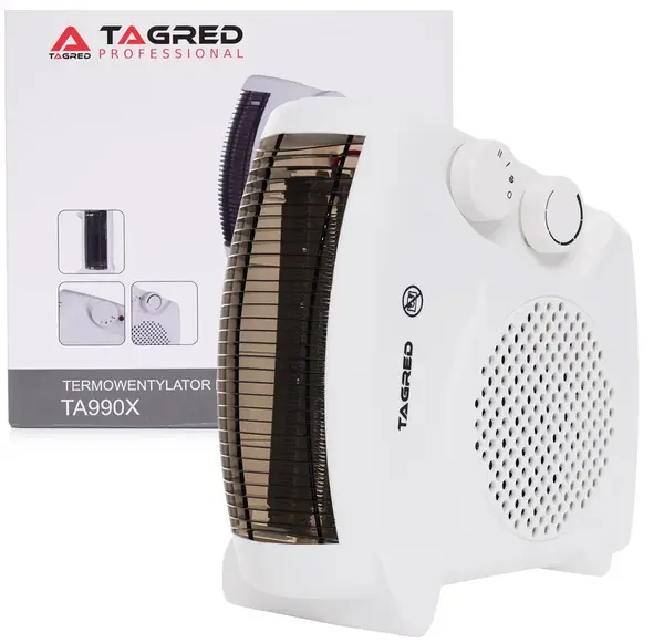 Elektrický ventilátorový ohřívač TAGRED 2000 W