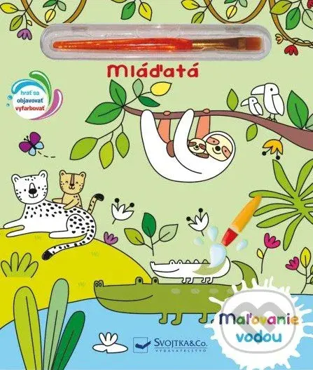 Maľovanie vodou - Mláďatá - kniha z kategorie Pro děti