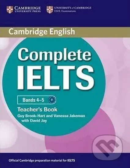 Complete IELTS Bands 4-5 Teachers Book - Guy Brook-Hart - kniha z kategorie Jazykové učebnice a slovníky