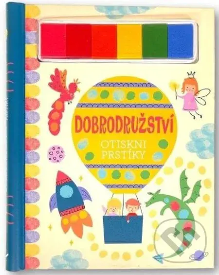 Otiskni prstíky: Dobrodružství - kniha z kategorie Omalovánky