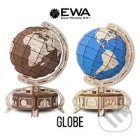 Glóbus – hnedý - puzzle z kategorie 3D puzzle