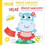 Velké pěnové samolepky: Hroch / Veľké penové samolepky: Hroch