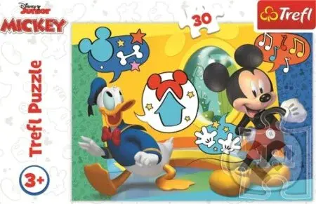 Mickey Mouse a Kačer Donald - puzzle z kategorie 15 - 60 dílků
