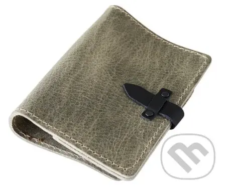 Kožený diář A6 - Šedý