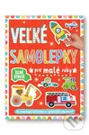 Veľké samolepky pre malé ruky: Silné stroje