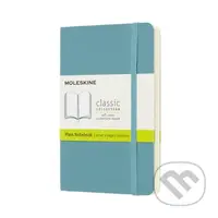 Moleskine - zápisník svetlomodrý (malý, čistý)