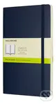 Moleskine - tmavomodrý zápisník (stredný, čistý)