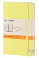 Moleskine - žltý zápisník (malý, linajkovaný)