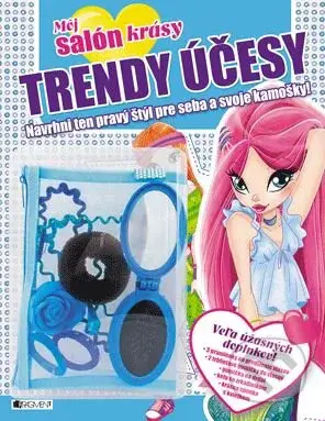 Môj salón krásy: Trendy účesy (Navrhni ten správny štýl pre seba i svoje kamošky!) - kniha z kategorie Omalovánky, vystřihovánky, papír