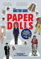 Doctor Who: Paper Dolls - Simon Guerrier - kniha z kategorie Omalovánky, vystřihovánky, papír
