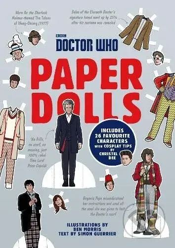 Doctor Who: Paper Dolls - Simon Guerrier - kniha z kategorie Omalovánky, vystřihovánky, papír