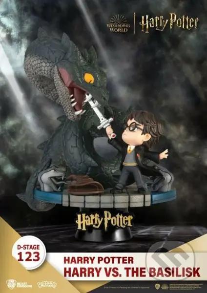 Harry Potter D-Stage diorama - Harry vs bazilisk