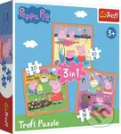 Prasátko Peppa - Úžasné nápady 3v1 - puzzle z kategorie Maxi dílky