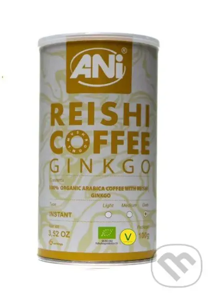 Ginkgo Reishi BIO instantná káva 100g