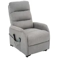 Livetastic MASÁŽNÍ KŘESLO, kov, textil, šedá