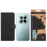 Flipové pouzdro Tactical Field Notes pro Xiaomi Redmi Note 15 Pro, černá