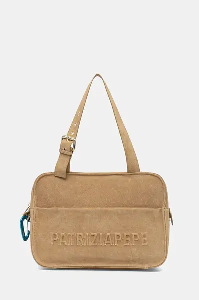 Semišová kabelka Patrizia Pepe