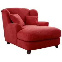 Sit & More XXL KŘESLO, textil, kompozitní dřevo, červená