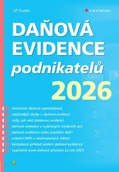 Kniha: Daňová evidence podnikatelů 2026 od Dušek Jiří
