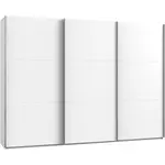 MID.YOU SKŘÍŇ S POSOUVACÍMI DVEŘMI, bílá, 300/216/65 cm